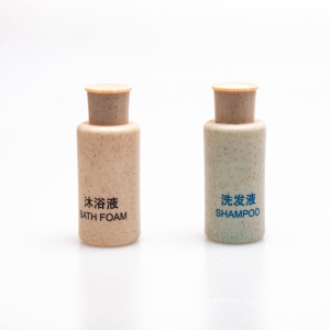 35ml Wheat Straw Shampoo Conditioner Shower Gel & Body Lotion with Custom Logo