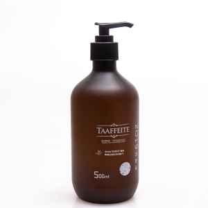 500ml Toiletries in Brown Bottle Shampoo with Pump for Hotel