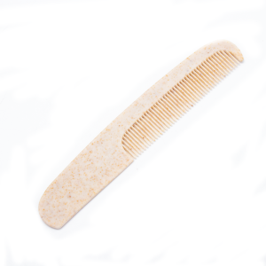 Biodegradable Hotel Comb Set Wheat Straw Hair Brush for Sale