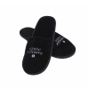 Black Eva Hotel Slippers Supply Disposable Coral Velvet 5