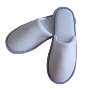 Cheap Luxury Soft Closed Toe Washable White Coral Fleece Disposable Slippers