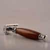 Classic Craft Manual Vintage Razor Kit Stainless Steel Double Edge Wooden 5