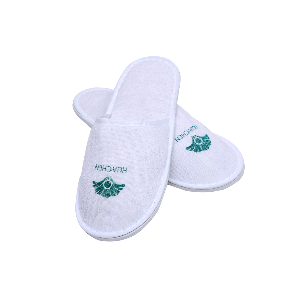 Cotton Hotel Slippers with Eva Disposable Dense Velvet - Image 6
