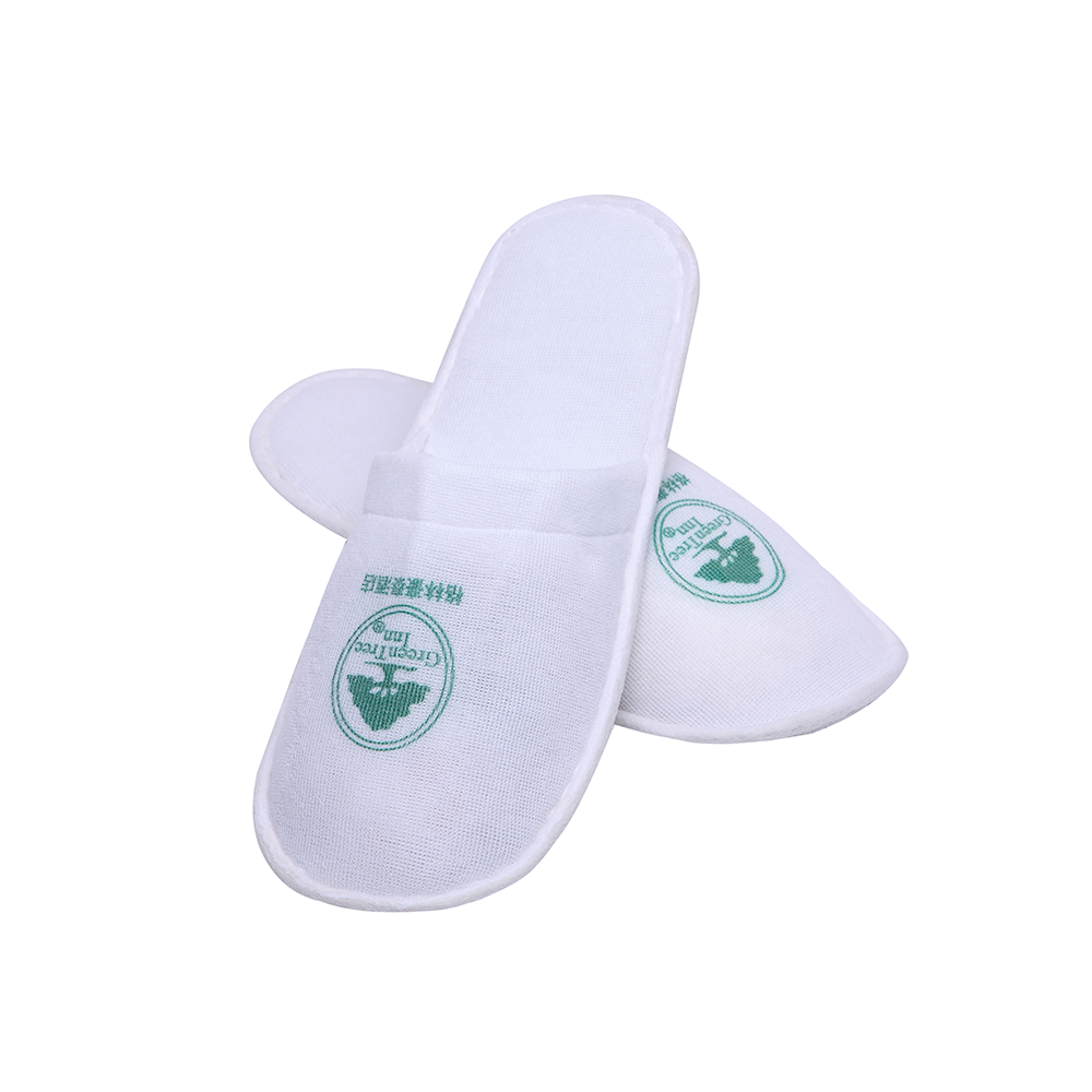 Cotton Hotel Slippers with Eva Disposable Dense Velvet - Image 5
