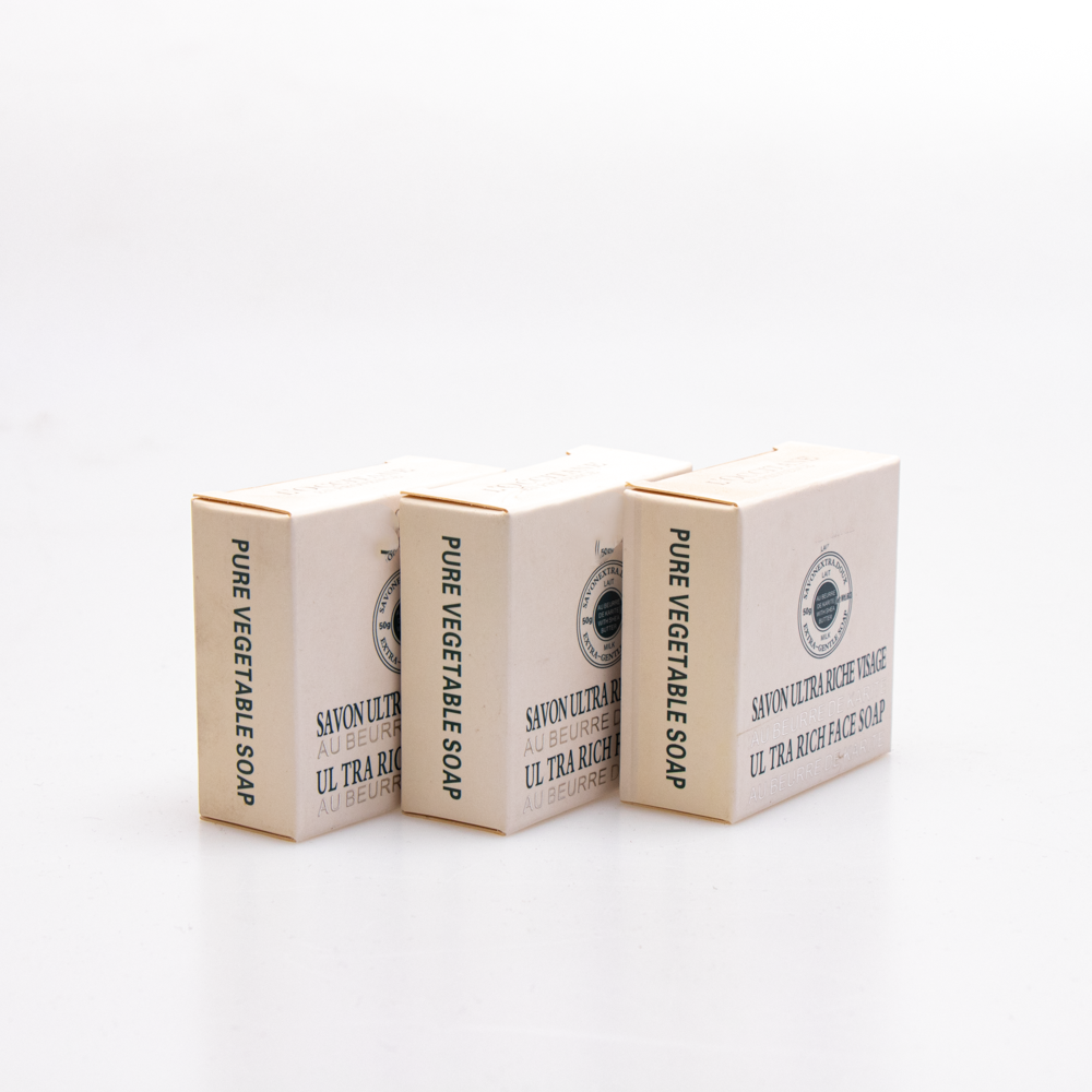 Disposable 50g Mini Natural Organic Herbal Whitening Bar Soap - Image 4