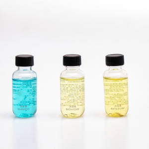 Disposable Bathroom Amenities with Shampoo Bottle & Body Wash