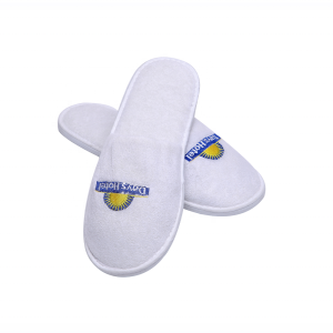 Disposable Coral Velvet Flip Flops Comfortable Hotel Amenities Slippers