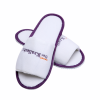 Disposable Custom Waffle White Comfortable Durable Hotel Spa Airline Slippers 6