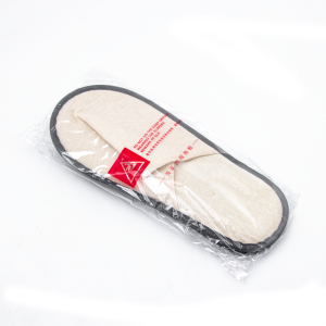 Disposable Indoor Thick Sole Slippers & Bulk Toiletries Set for Hotels