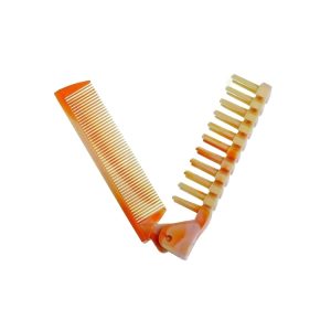 Disposable Plastic Foldable Comb Hair Comb for Any Hair Type