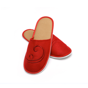 Disposable Spa Plush Slipper Hotel Amenities for Guests