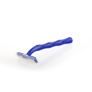 Disposable Triple-Edged Razors with Lubricating Strips & Stainless Steel Blades