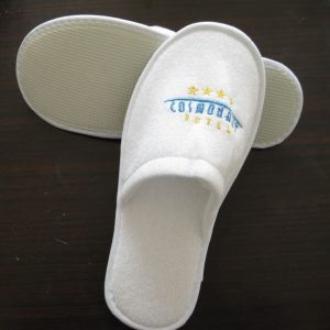 Disposable Velvet Slippers High Quality for Bathroom & Travel