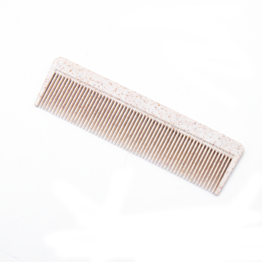 Eco-Friendly Biodegradable Portable Comb Colorful Disposable Anti-Static Wheat Straw - Image 5