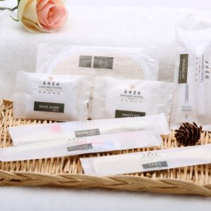 Eco-Friendly Disposable Portable Travel Toiletry Set Bathroom Amenities