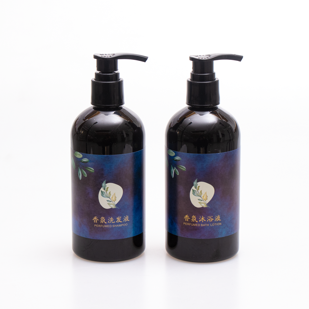 Eco-Friendly Hotel Amenities Kit with Perfumed Shampoo & Shower Gel - Image 2