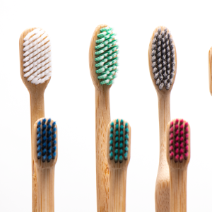 Eco-Friendly Soft Wool Bamboo Toothbrush Unisex Recyclable