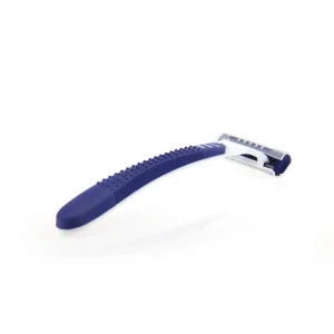 Triple Blades Disposable Hotel Razor Male with Stainless Steel Body