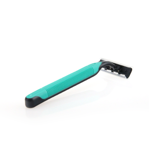 Luxury Disposable Shaver Razor with Plastic Anti-Slip Handle