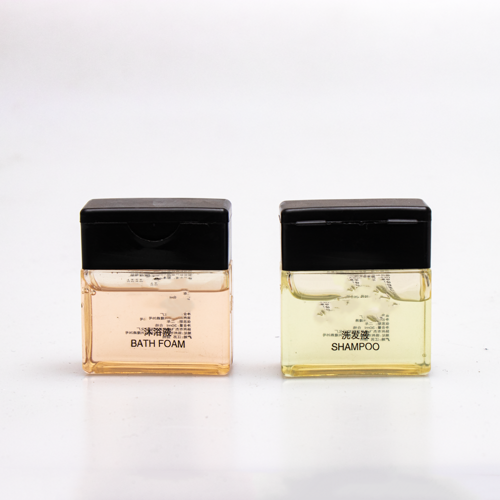 Mini Luxury Shower Gel & Shampoo Set Premium Hotel Amenities - Image 3