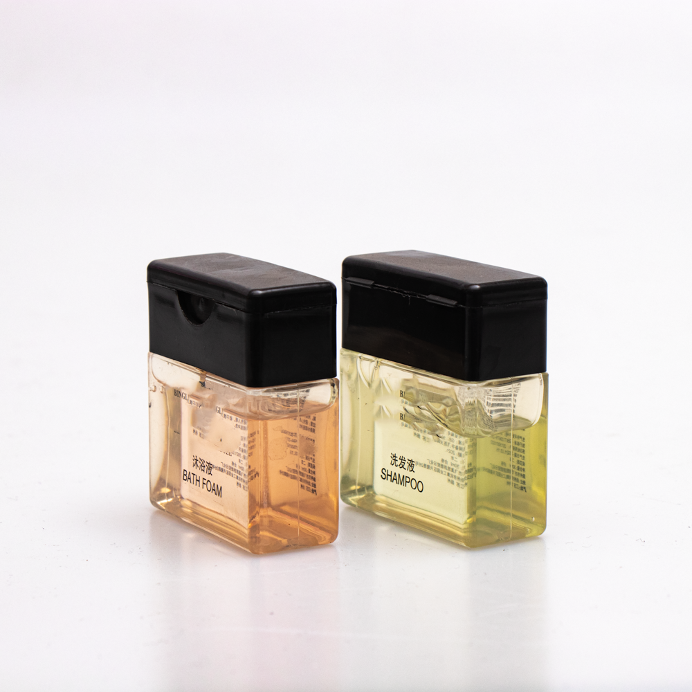 Mini Luxury Shower Gel & Shampoo Set Premium Hotel Amenities - Image 2