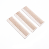 Natural Biodegradable Unisex Wide Wheat Straw Comb Shower Hair Brush Set 6
