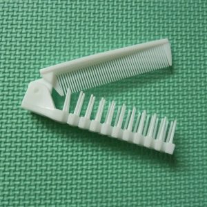 Plastic Foldable Comb Tooth Hair Comb Economical for Hotel