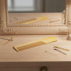 Portable Eco friendly Bamboo Hair Comb Degradable for Travel Use 6