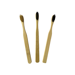 Soft Bristles Eco-Friendly Travel Pack Biodegradable Bamboo Toothbrush
