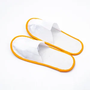 Biodegradable Disposable Hotel Slippers Eco-Friendly for Bathroom